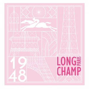 Ballerina - OTHER Longchamp Eiffel Tower 1948 Silk 50 Women Scarves | AU8301ZU