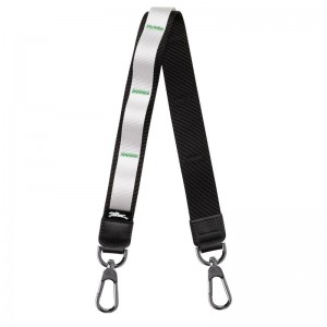 Black/White - Canvas Longchamp Le Pliage Energy Women Shoulder Straps | AU8389JP