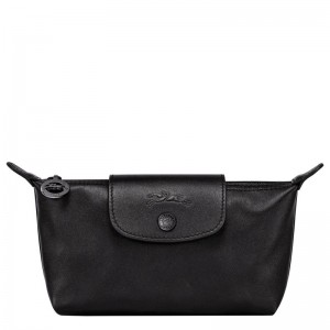 Black - Leather Longchamp Le Pliage Xtra Women Pouches | AU7690UZ