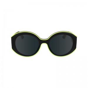 Black - Plant Based Resin Longchamp Women Sunglasses | AU8492HA