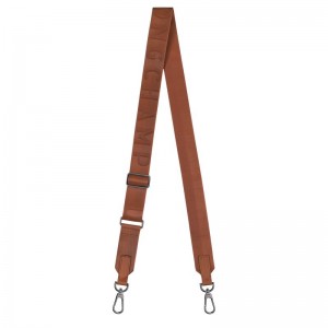 Cognac - Canvas Longchamp Le Pliage Xtra Shoulder strap Men Accessories | AU8972NW
