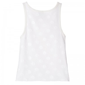 Ecru - Canvas Longchamp Women Tops | AU8634WN