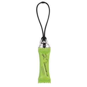 Green Light - Leather Longchamp Le Pliage Energy Men Key Rings | AU9135KO