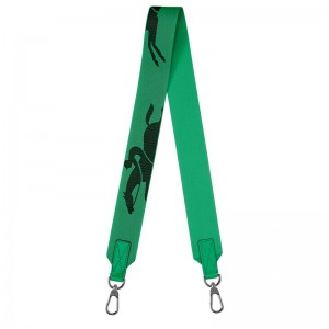 Green - Canvas Longchamp 3D Shoulder strap Men Accessories | AU8968BE