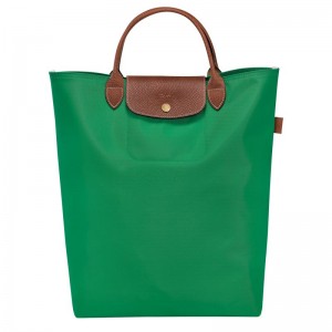 Green - Canvas Longchamp Le Pliage Original M Tote Men Handbag | AU8895EB