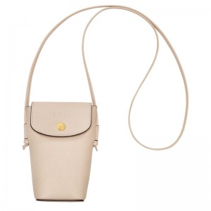 Paper - Leather Longchamp Épure with leather lace Women Phone Case | AU7791PJ